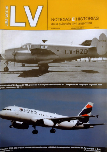 Lima Victor N° 55 - Historia Aviación Civil Argentina