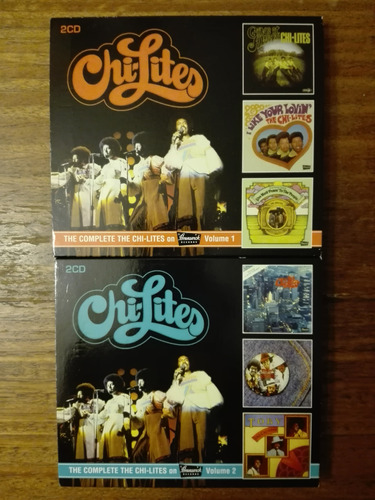 The Chi-lites - Complete Brunswick... Vol 1 & 2 2004 - 4 Cds