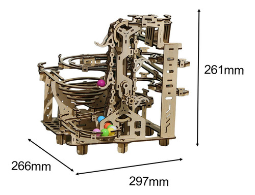 Marble Run Rompecabezas De Madera 3d Creativo Rompecabezas