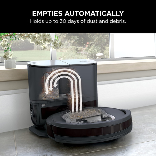 Robot Vacuum Shark Rv912s Ez Self-ez Self-empty, Sem Saco, C