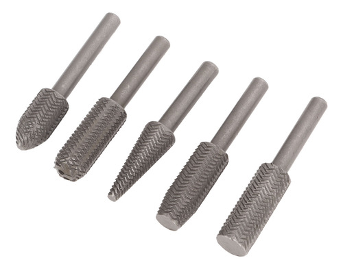 Juego De 5 Limas Rasp Grinder, De Aleación De Acero De Tungs