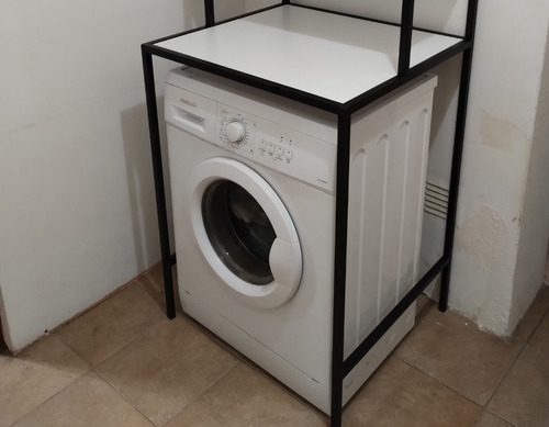 Mesa Lavarropas Industrial Soporta Peso Laundry Lavadero
