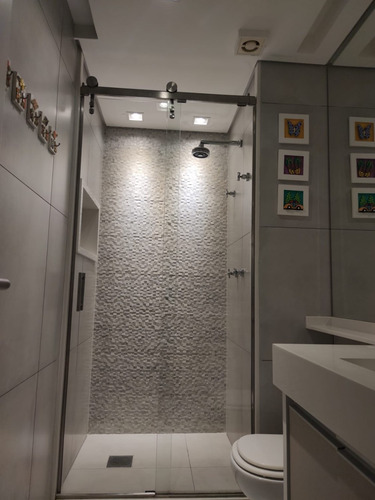 Imagem 9 de 14 de Lindo Apartamento Condomínio Reserva Enseada - Guarujá