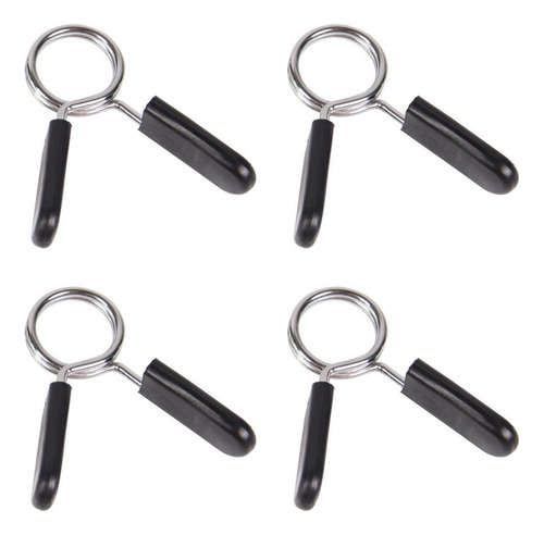 4 Uds Barbel Clip De Barra De Mancuernas Abrazadera De