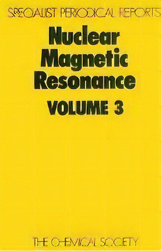Nuclear Magnetic Resonance, De R K Harris. Editorial Royal Society Of Chemistry, Tapa Dura En Inglés, 1974