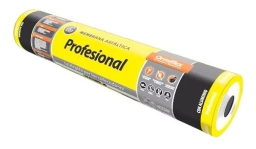 Membrana Ormiflex Profesional Con Aluminio De 40 Kg  4mm