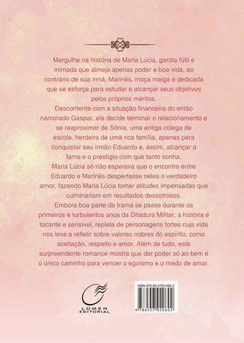 Medo De Amar: Não Aplica, De Médium: Marcelo Cezar / Ditado Por: Marco Aurélio. Série Não Aplica, Vol. Não Aplica. Editora Lumen, Capa Mole, Edição Não Aplica Em Português, 2022