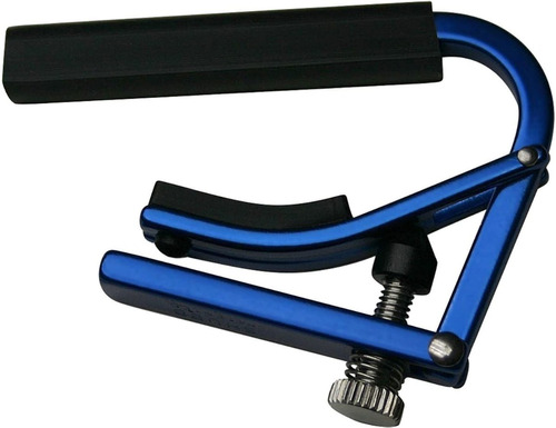 Capo (cejillo) Shubb Usa Azul Para Guitarra 6 Cuerdas Nylon