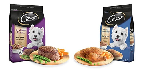 Alimento P/perro Cesar Canine Migñon/pollo 10 Lb Gourmet