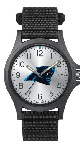 Reloj Timex Nfl Pride Carolina Panthers De 40 Mm Para Hombre