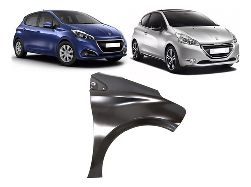 Guardabarro Peugeot 208 2013 2014 2015 2016 Derecho