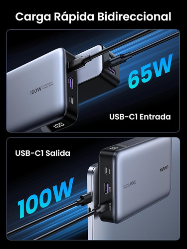 Power Bank Ugreen Pb720 / 25188 100w Qc4.0+ Pd 3.0 20000 Mah