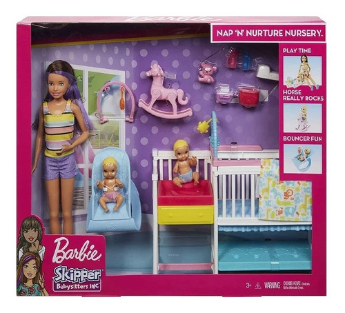 Barbie Skipper Babysistters Niñera