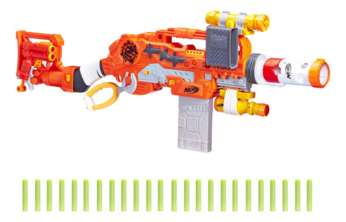 Scravenger Nerf Zombie Strike - Blster De Juguete Con Dos Pi