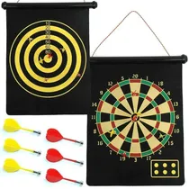 Comprar Juego Tiro Al Blanco Magnetico De Dardos Reversible De Mesa 