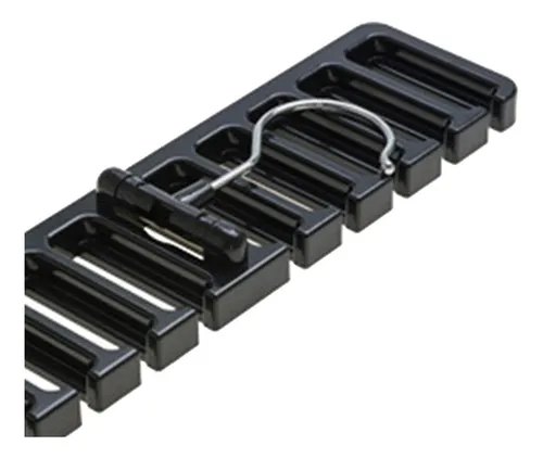 2 Clothes Racks Belt Storage Holder Ties Black