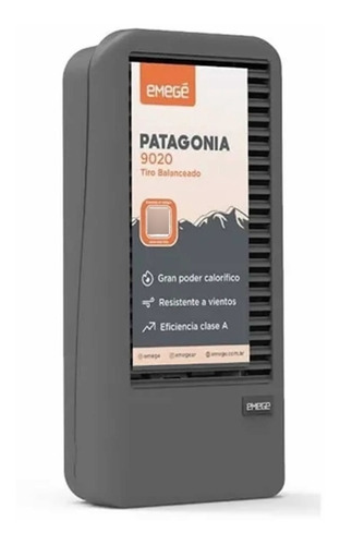 Calefactor Emege Patagonia 2000kcal Tb Multigas Ce9020b