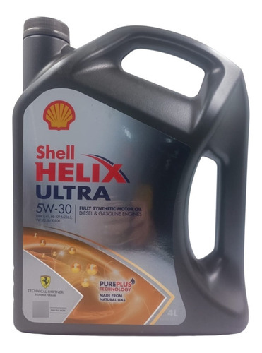 Aceite 5w30 Shell Helix Ultra Sn A3/b4 Sintetico 4lts.