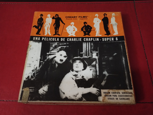 Pelicula Super 8 Chaplin Presidiario Copia Edicion Limitada
