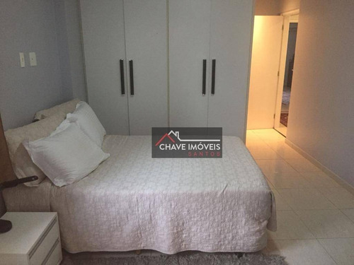 Imagem 8 de 17 de Apartamento À Venda, 151 M² Por R$ 950.000,00 - Boqueirão - Santos/sp - Ap1689