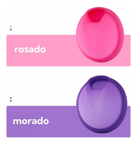 Disco Menstrual Reutilizable L Plus S Silicona Médica