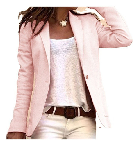 Chaqueta Chaqueta Mujer Formal Oficina Trabajo Skinny Traje