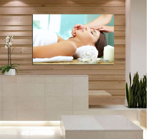 Cuadro 50x75cm Spa Masajes Corporal Estetica Relax M8