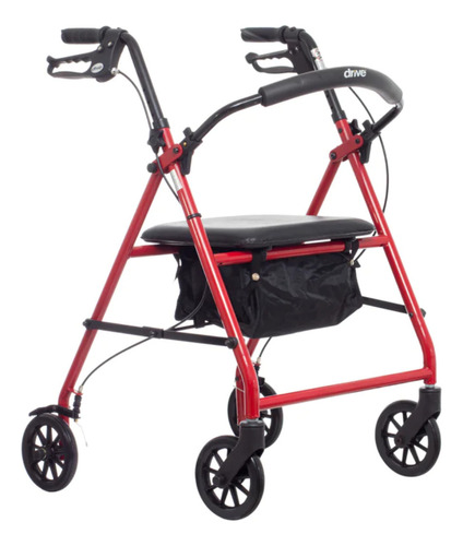 Andadera Ortopedica Rollator Asiento Silla Adulto Mayor 110k