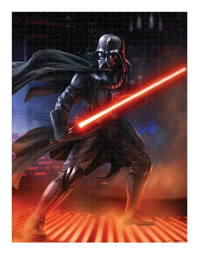 Rompecabezas Darth Vader  Star Wars Coleccionable 1000 Pz