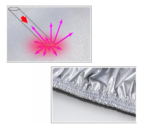 . Funda Impermeable For Coche Cubierta A Prueba De Polvo