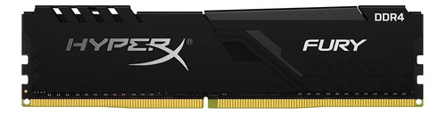 Memoria RAM Fury DDR4 RGB gamer color negro 16GB 1 HyperX HX432C16FB3A/16