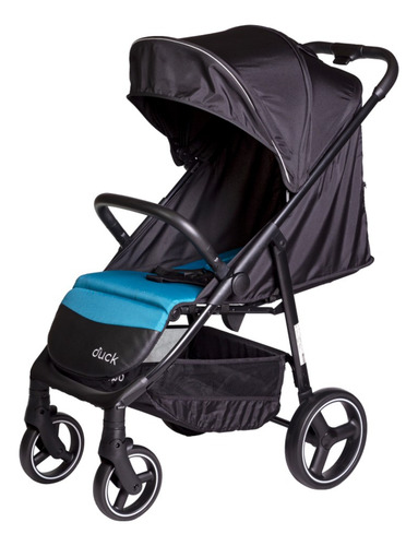 Coche De Paseo Duck Olaf Verde Plegable Con Una Mano Chasis Negro