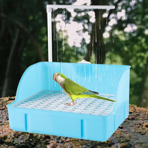 Banho De Banho De , Banheira Automática De Pássaros, Azul