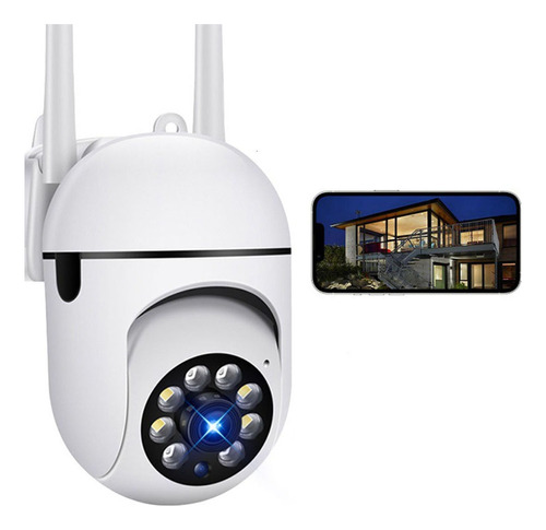 2mp Hd Camaras Seguridad Wifi 360° Exterior Vision Nocturna