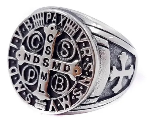 Anillo de san benito para hombre sale