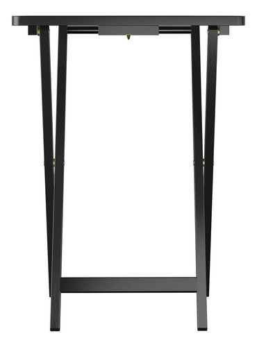 Juego De Mesa De 5 Piezas Para Televisor Madera Negro