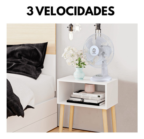 Ventilador Escritorio Abanico Personal Mesa 5 Aspas Dosyu