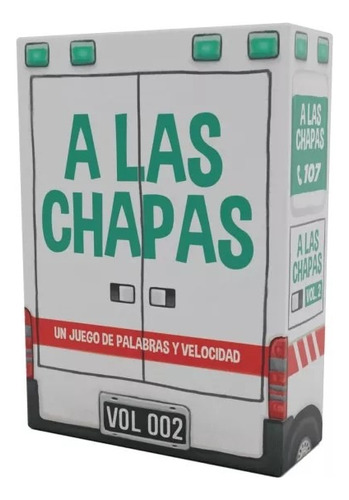 A Las Chapas -  Juego De Cartas