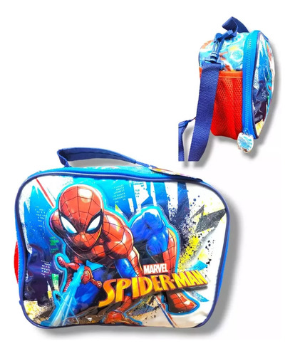 Lunchera Térmica Infantil Spiderman 38235 Original