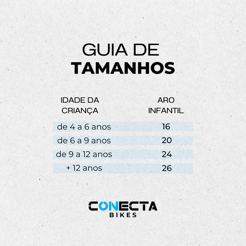 Bicicleta Infantil Aro 16 Mtb Kami Anime Criança 3 A 6 Anos