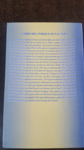 Imagen 2 de 8 de El Libro Del Porque La Torah
