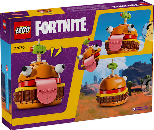 Bloques Para Armar Lego Fortnite 77070 193 Piezas En Caja 193 Hamburrrguesa