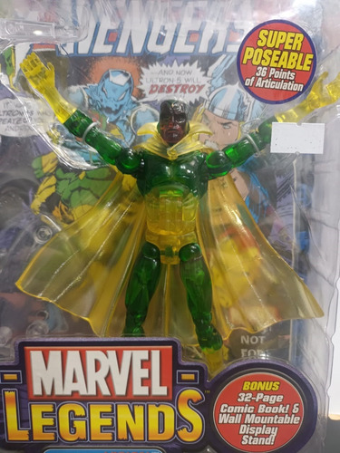 Phasing Vision Con Comic Serie 7 Marvel Legends Toy Biz