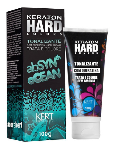 Tonalizante Keraton Hard Colors Absynth Ocean Kert 100g