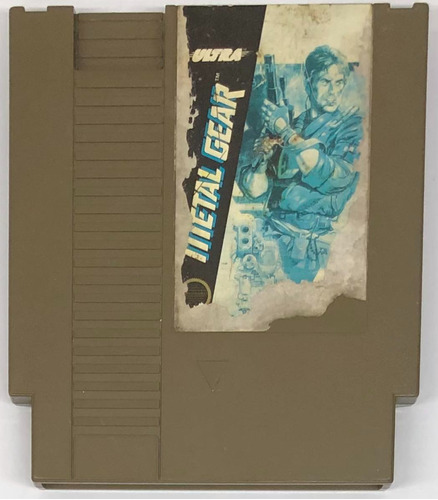 Metal Gear B Nes Cartucho Rtrmx 