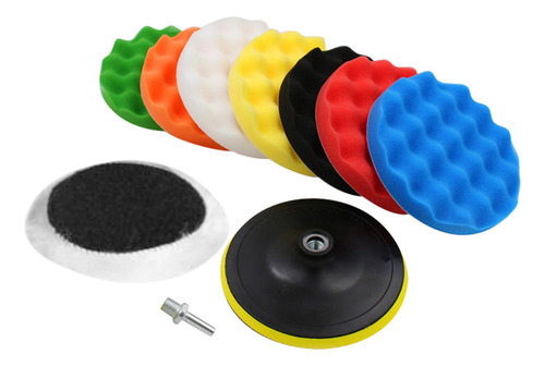 Kit De Almofada De Depilação E Polimento De Esponja De 10 Pe