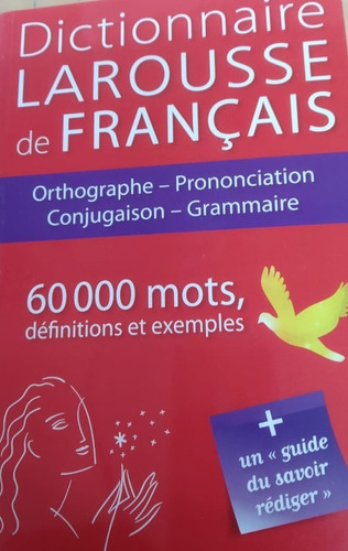 Imagen 1 de 2 de Larousse Diccionario Solo Francés Dictionnaire Francais Plus