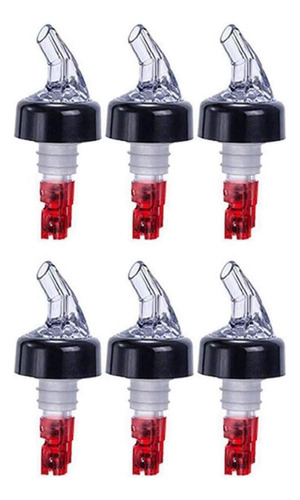 Paquete De 6 Vertedores De Botellas De Licor Medidos, 1 Onza