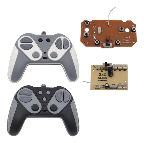 Kit De Control Remoto Para Camiones Rc, Placa Gris Oscuro