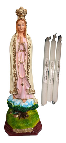 Virgen De Fátima Figura Religiosa  
